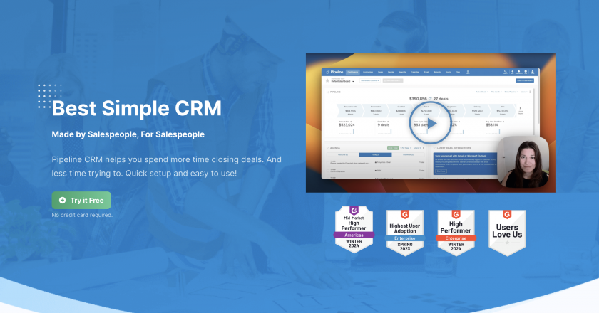 Pipeliner CRM review