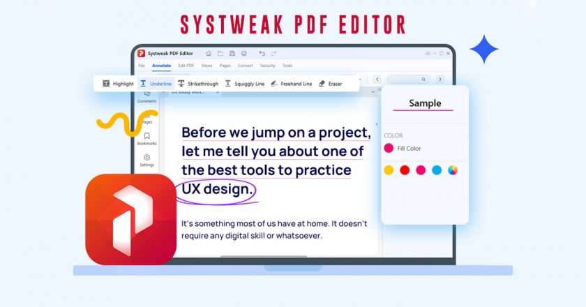 Systweak PDF Editor: A Powerful Tool for PDF Editing That Is Easy To Use